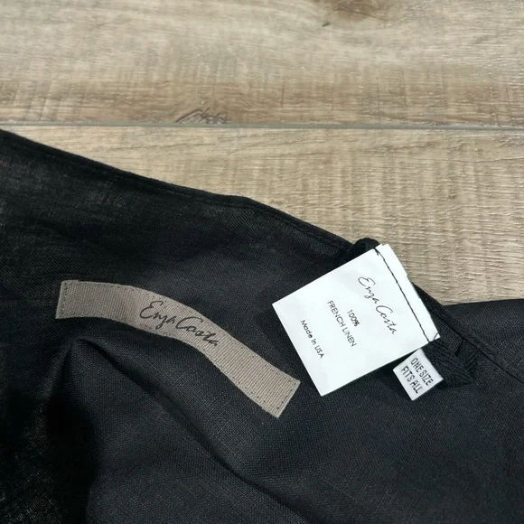 Enza Costa Black Strapless Top - Picture 6 of 6